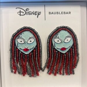 BaubleBar Disney Red and Black Beaded Earrings